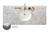 Precut Granite Silver Cloud Vanity Countertop- SELF PICK UP ONLY - ZCBuildingSupply